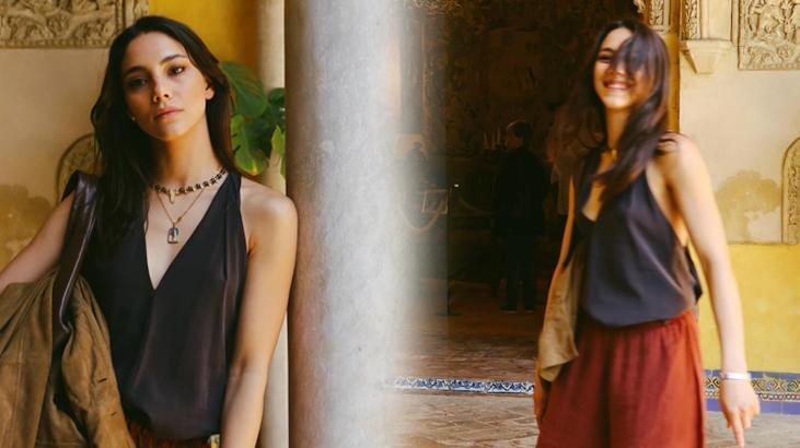 Tatil rotası belli oldu! Uzak Şehir'in Zerrin'i Dilin Döğer'den yeni pozlar
