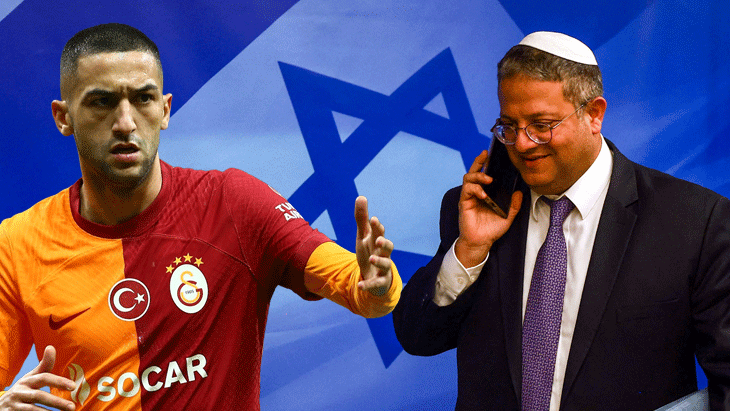 İsrail bakanının tehdidine Hakim Ziyech'den cevap!