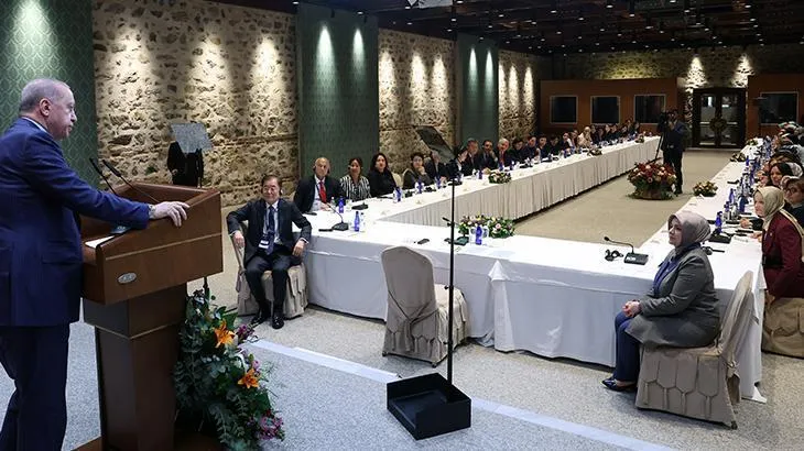 Cumhurbaşkanı Erdoğan, ICAPP Kadın Kolu 9. Toplantısı'nın katılımcılarını kabul etti