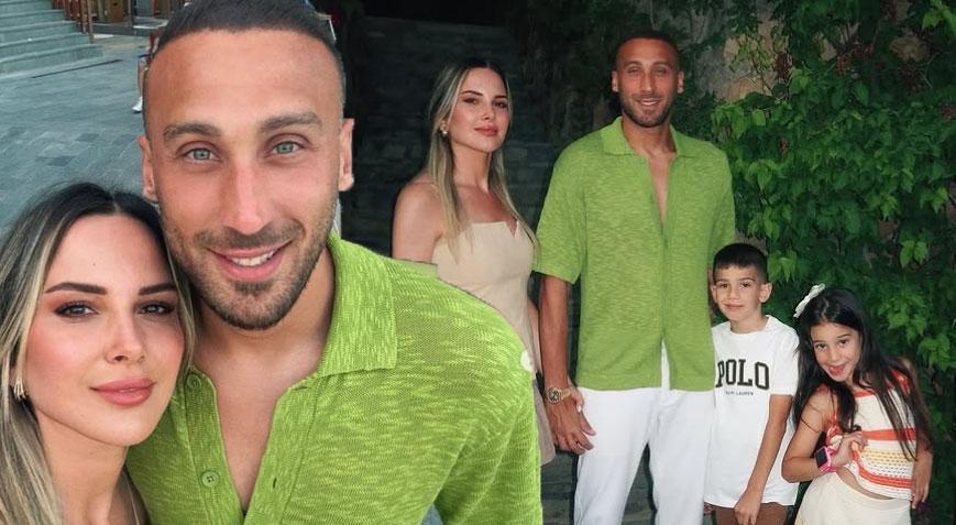 Cenk Tosun'dan eşine romantik jest!