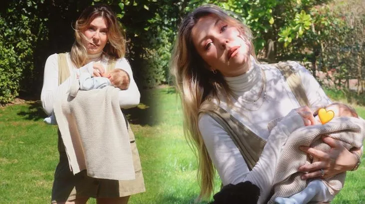 İlk kez anne olmuştu! Ege Kökenli ve minik kızından yeni kareler